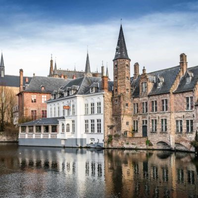 In the center of Bruges